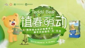 泰迪熊纸尿裤“沙漠线上种树”竟然有这般原因…